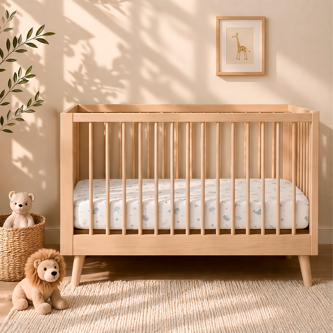 Baby Elegance Crib Sheets - 45 x 90cm - 2 Pack