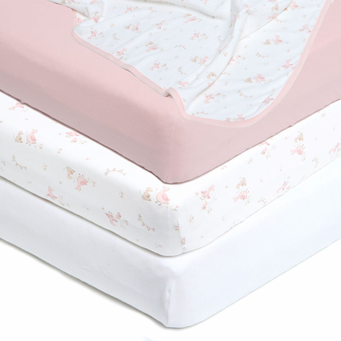 Bedding Set - Cot Bed - Little Ducks - 4pcs - Baby Elegance