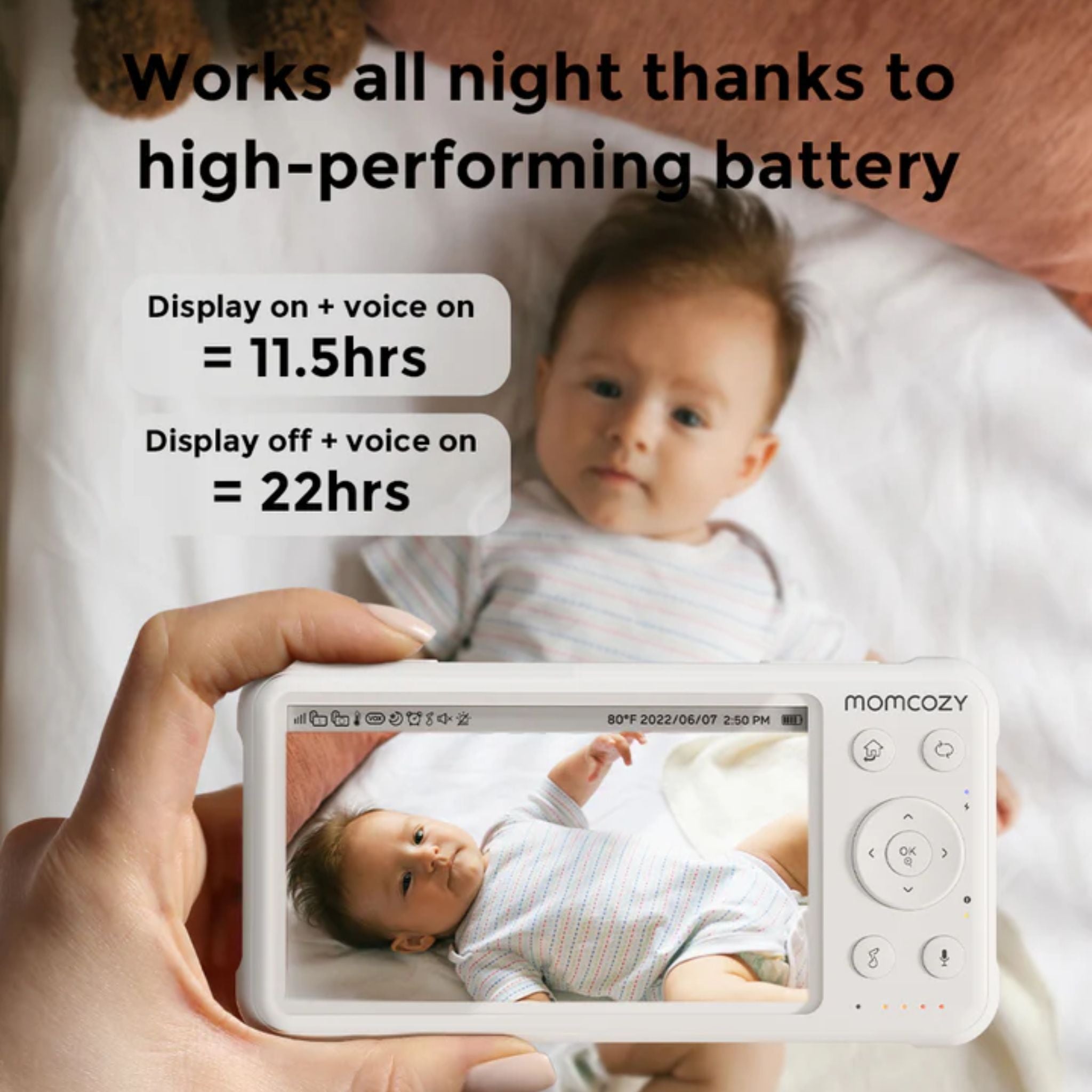 Momcozy BM01 Video Baby Monitor