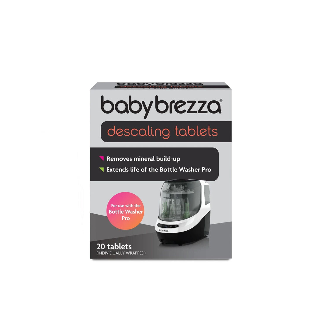 Baby Brezza Bottle Washer Pro Descaling Tablets