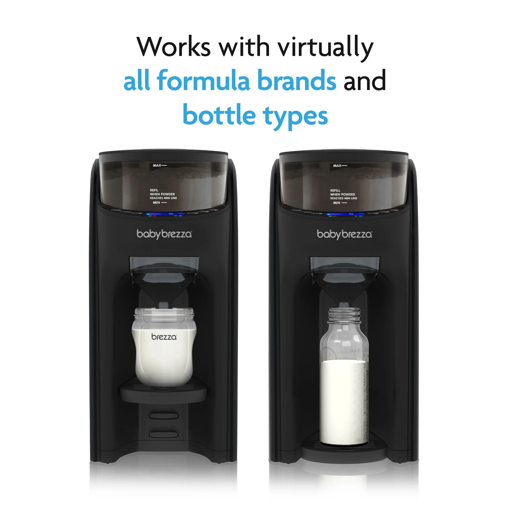 Baby Brezza Formula Pro Advanced Black-White | LittleBe