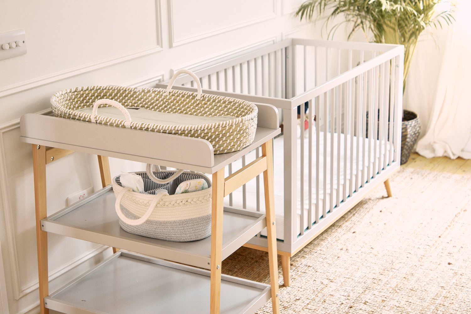 Baby Elegance Ollie Cot Changer Bundle – LittleBe