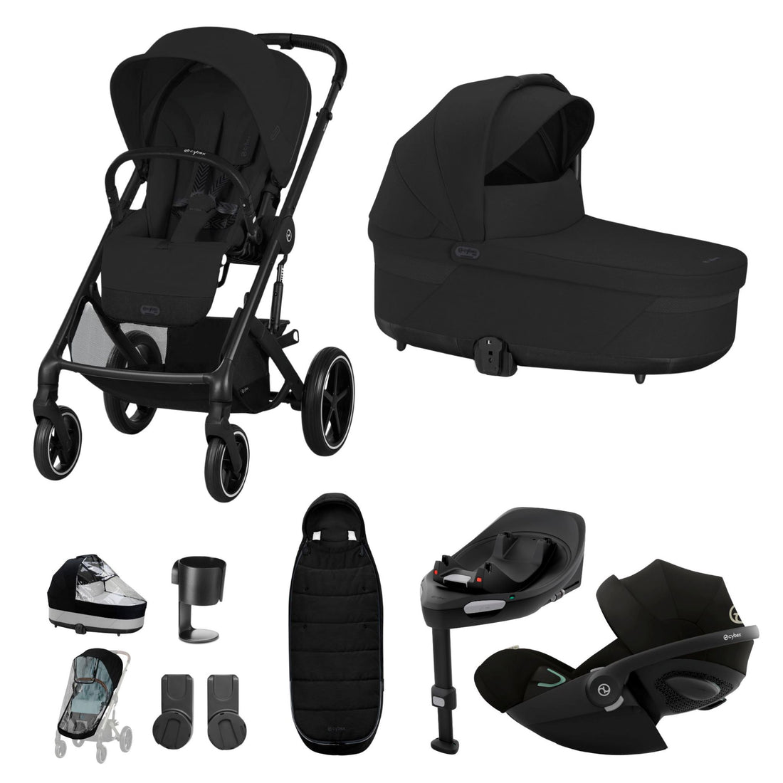 Cybex Balios Bundle with Cloud G Car Seat &amp; Base G. (10 pieces)