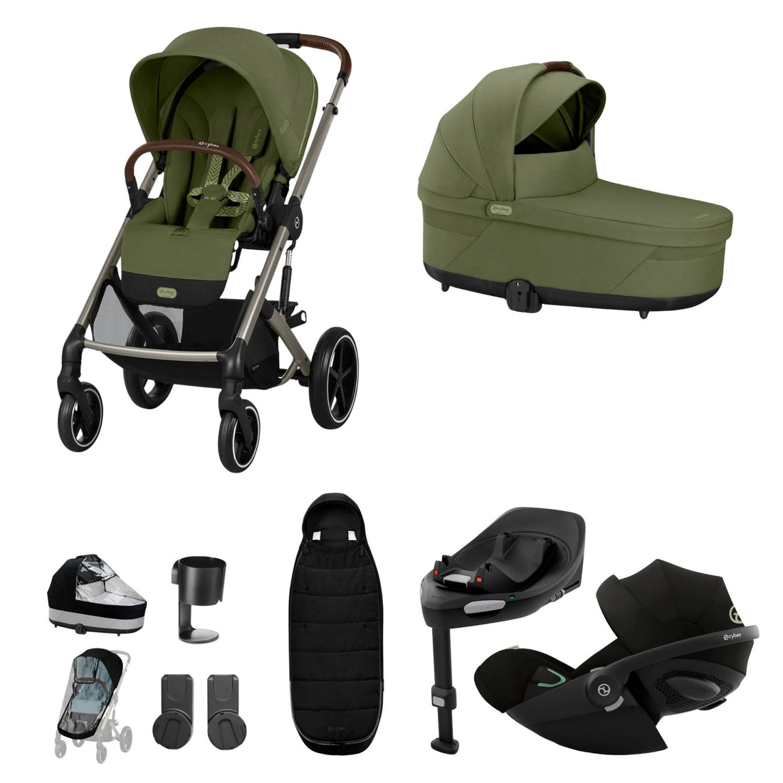 Cybex Balios Bundle with Cloud G Car Seat &amp; Base G. (10 pieces)