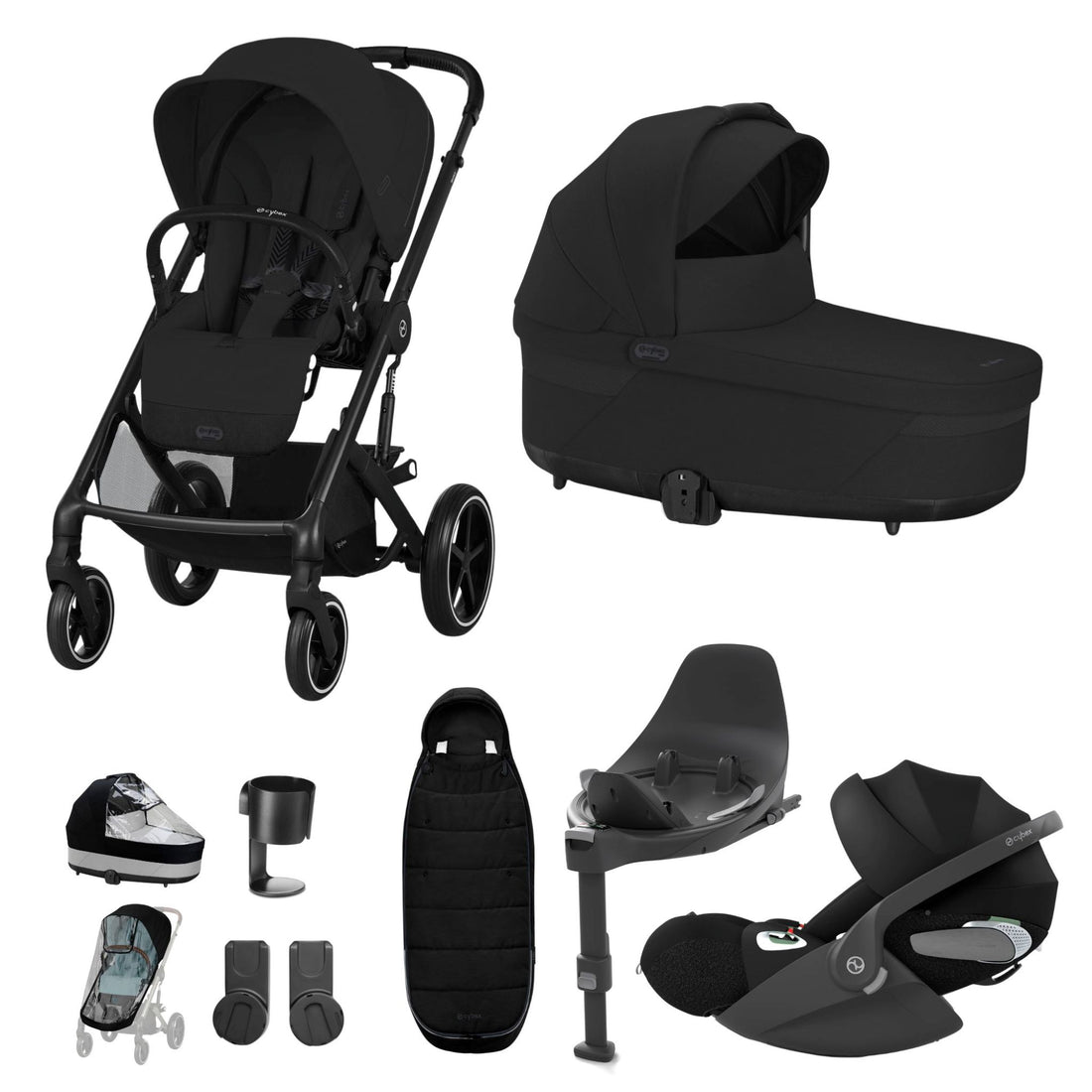 Cybex Balios Bundle with Cybex Cloud T i-Size Rotating Car Seat &amp; Base (10 Pieces)