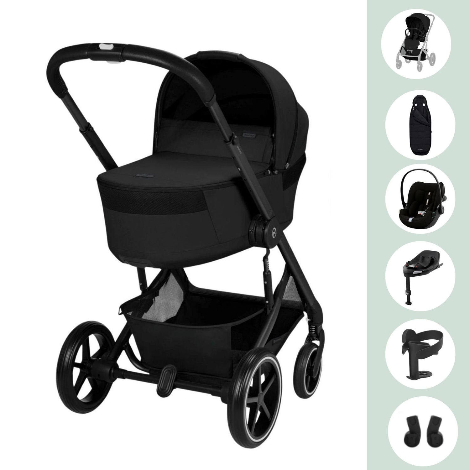 Cybex Balios S Lux Black Ultimate Bundle