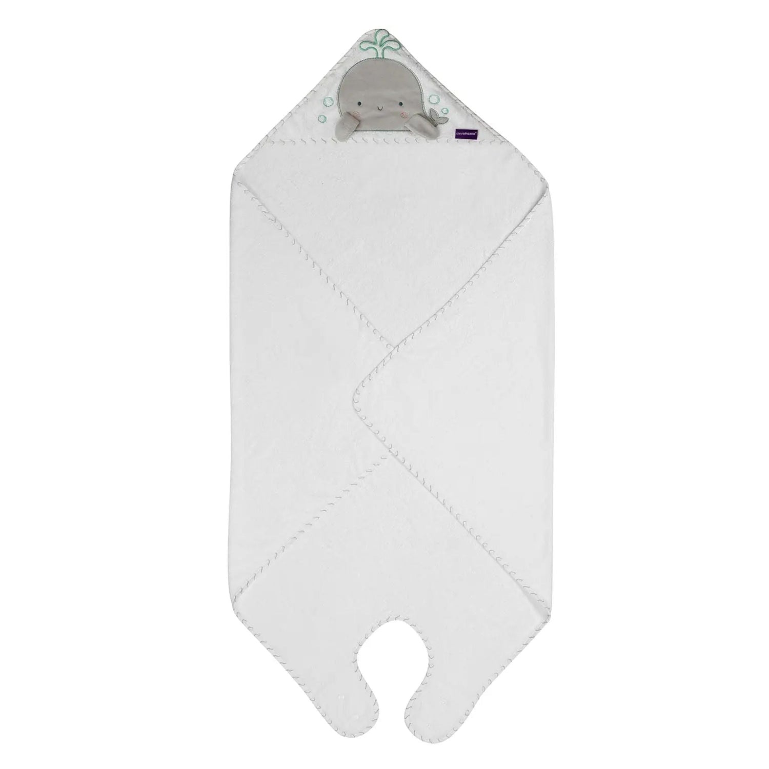 ClevaMama Bamboo Extra Large Apron Baby Bath Towel