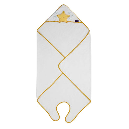 ClevaMama Bamboo Extra Large Apron Baby Bath Towel