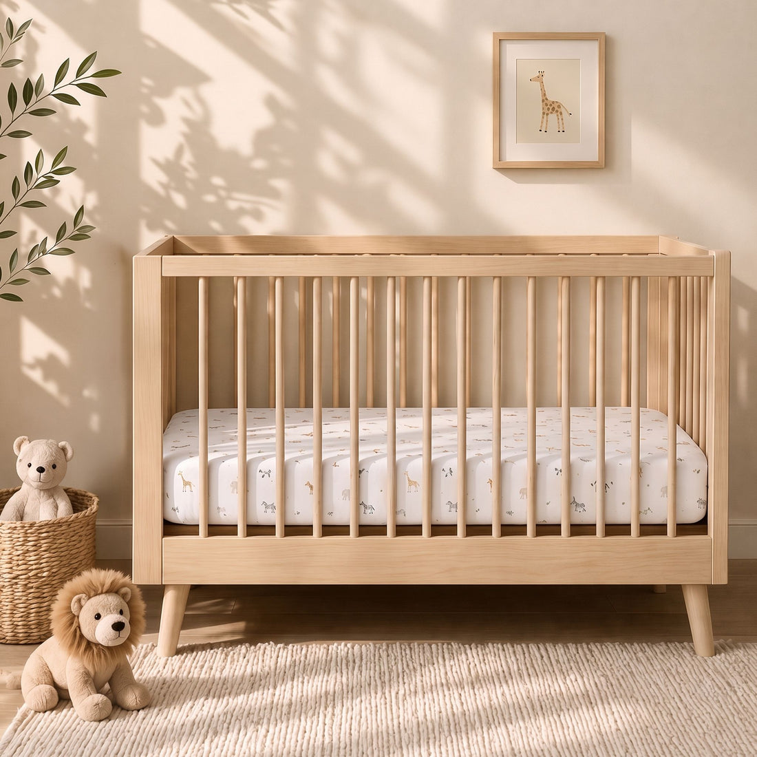 Baby Elegance Cot Bed Sheets - 70 x 140cm - 2 Pack