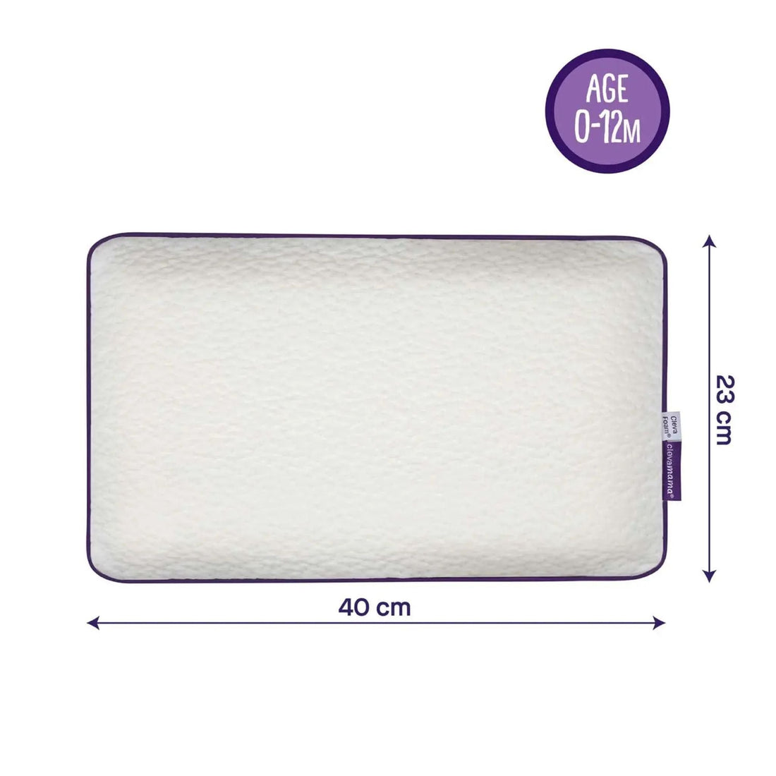 ClevaMama ClevaFoam® Baby Pillow