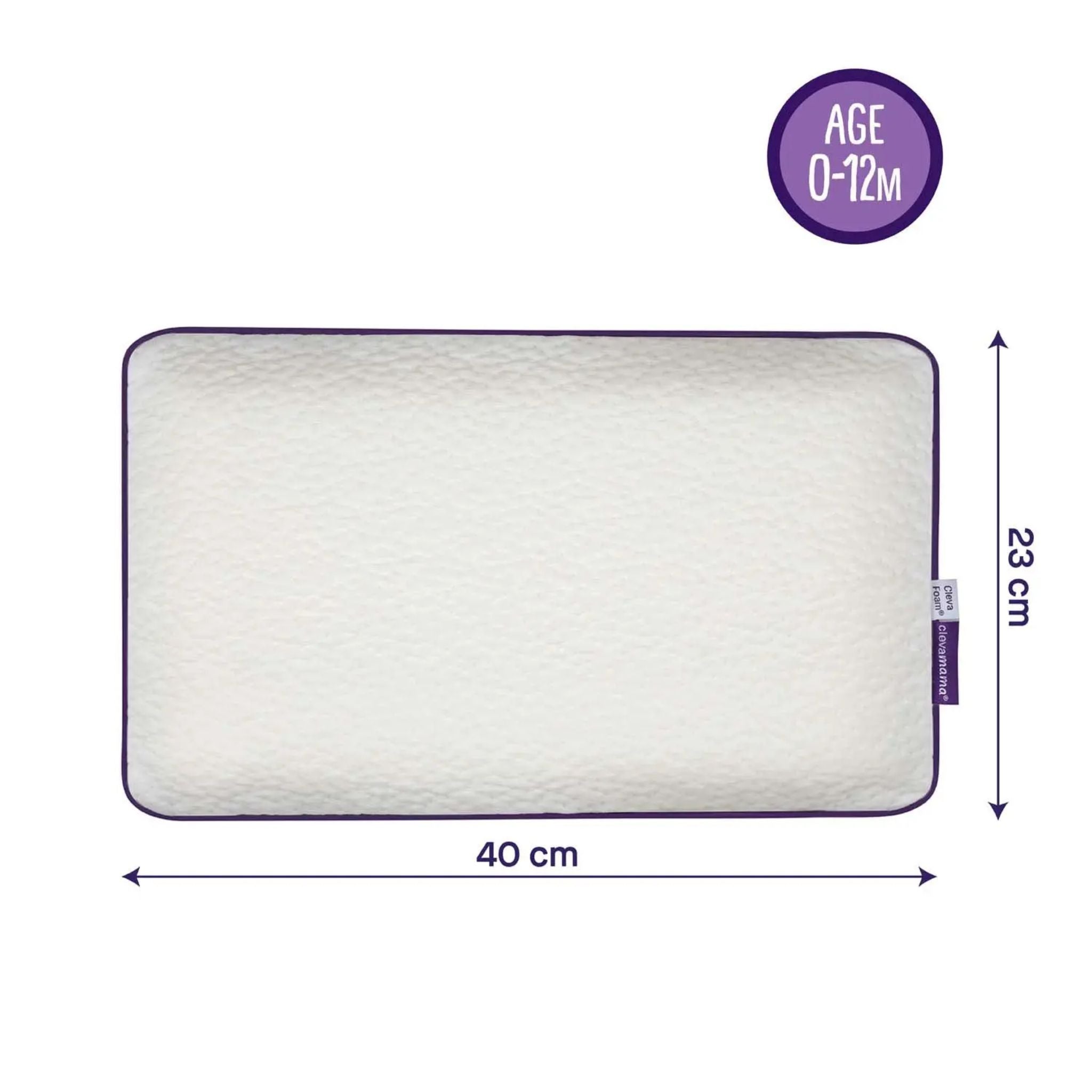 ClevaMama ClevaFoam® Baby Pillow