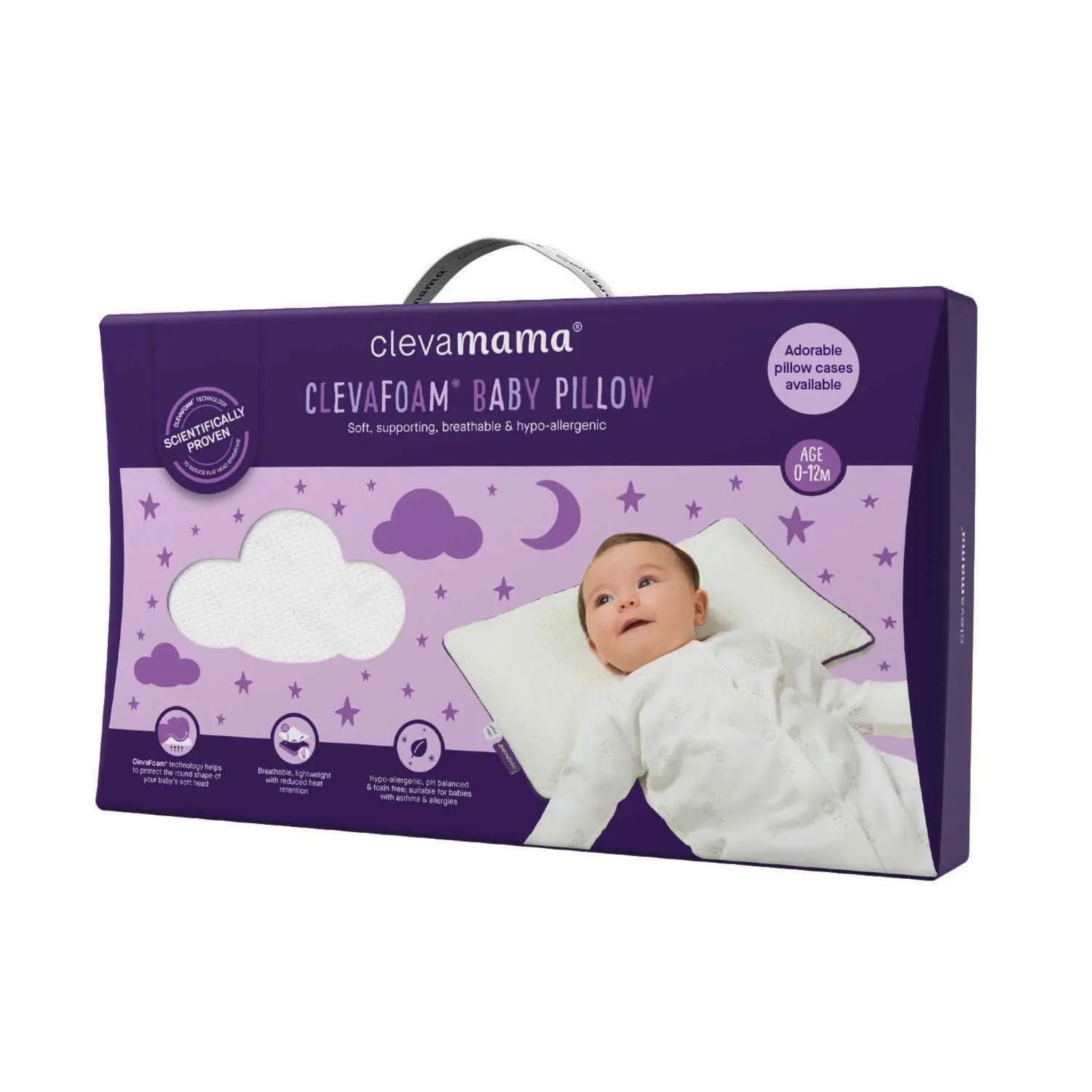 ClevaMama ClevaFoam® Baby Pillow