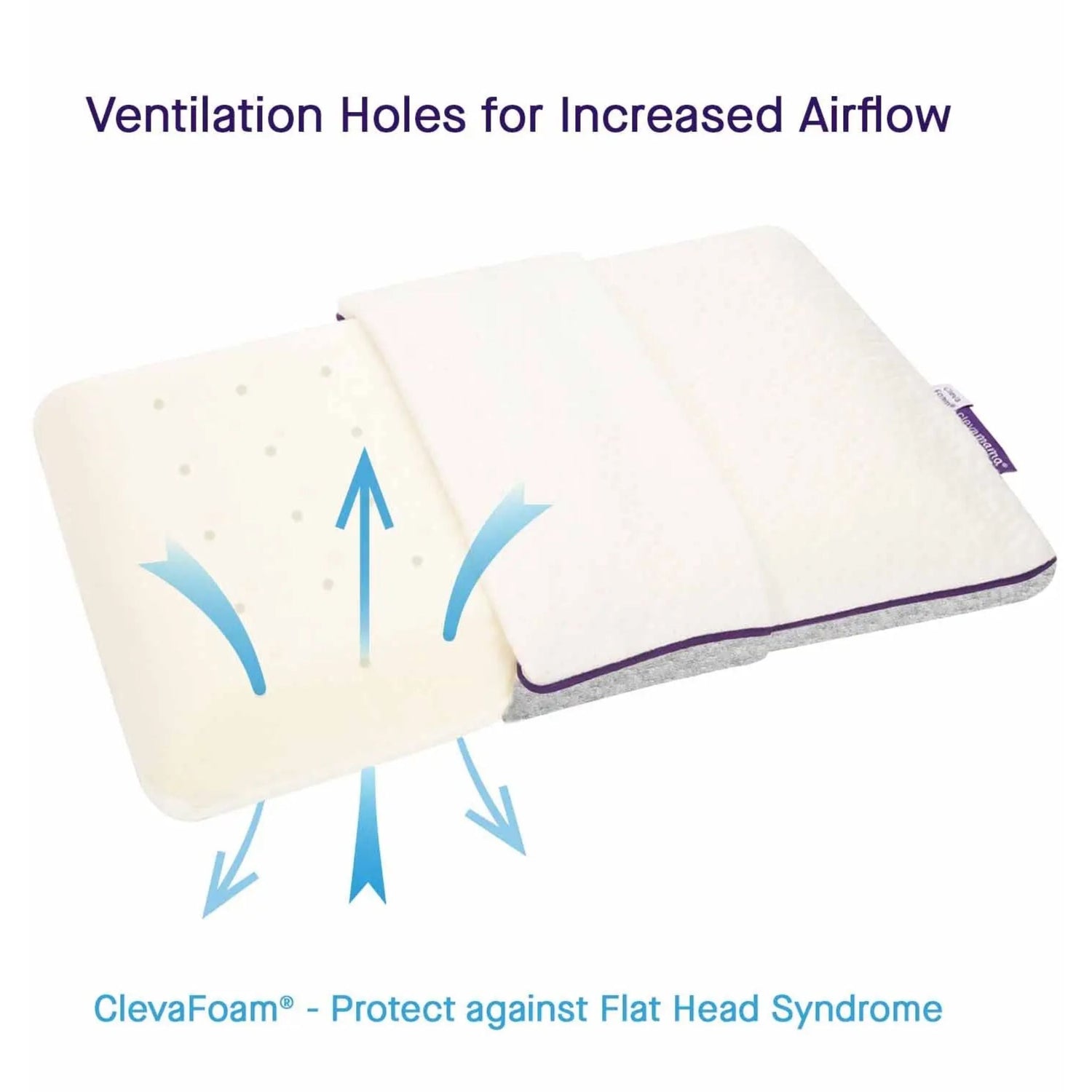 ClevaMama ClevaFoam® Toddler Pillow
