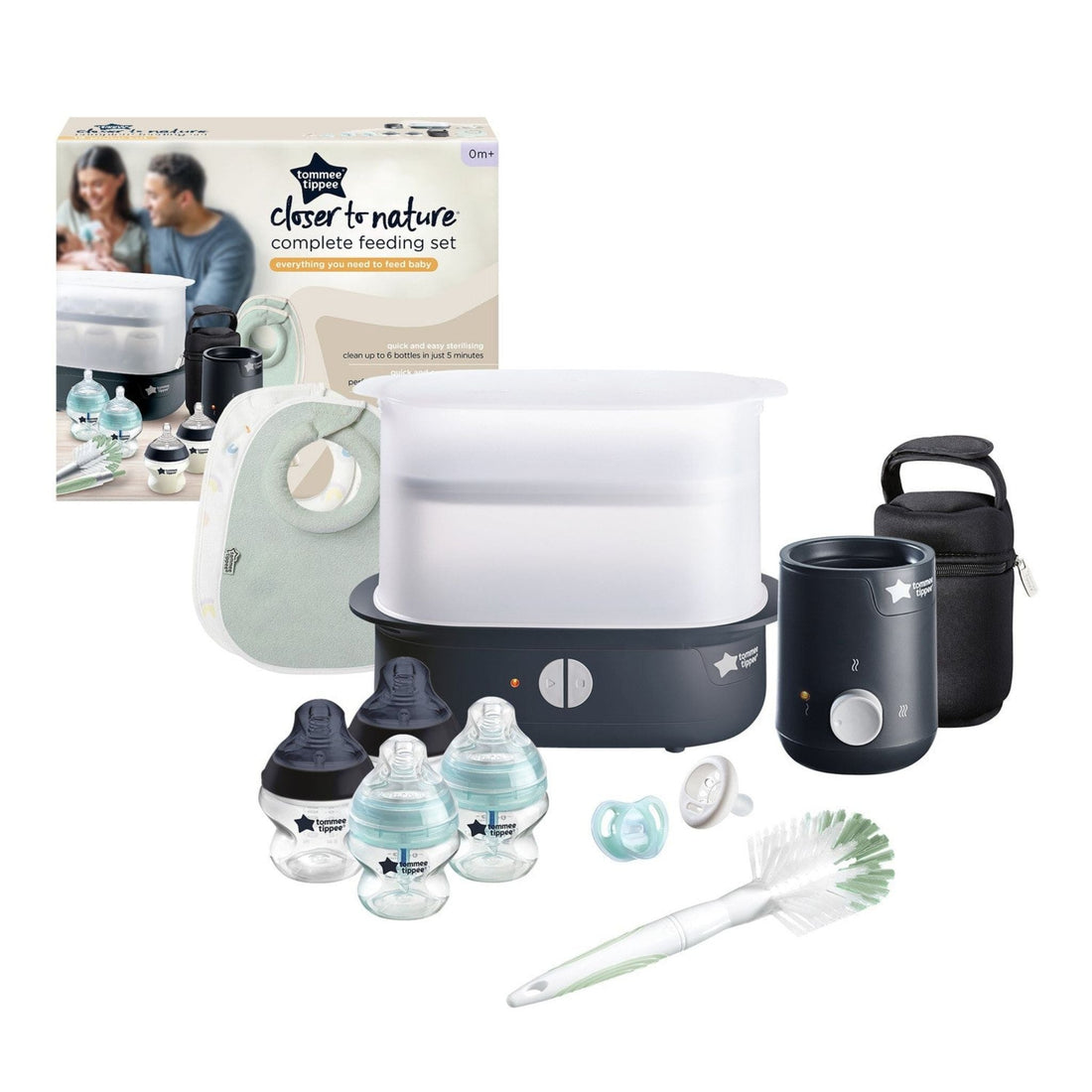 Tommee Tippee Complete Feeding Kit Black