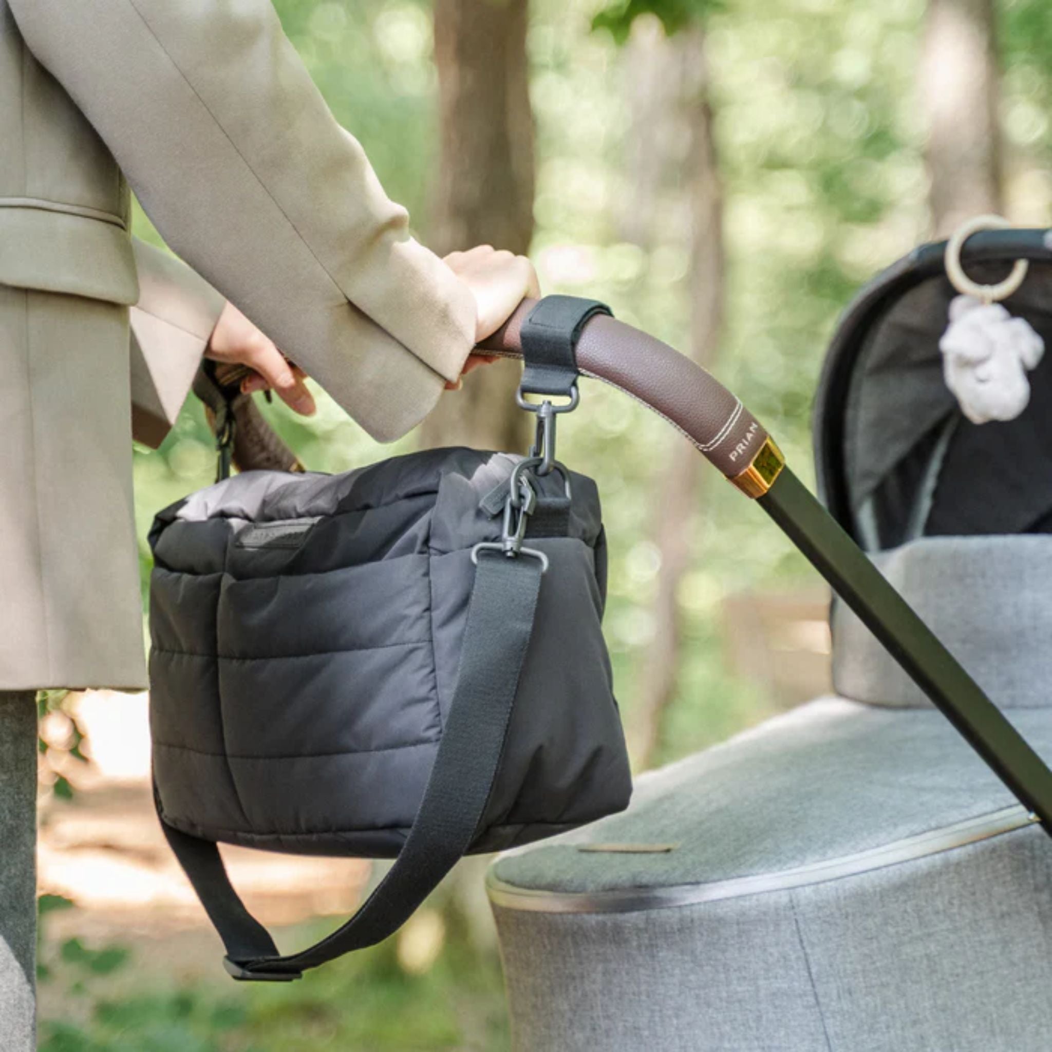 DonebyDeer Quilted Stroller Bag