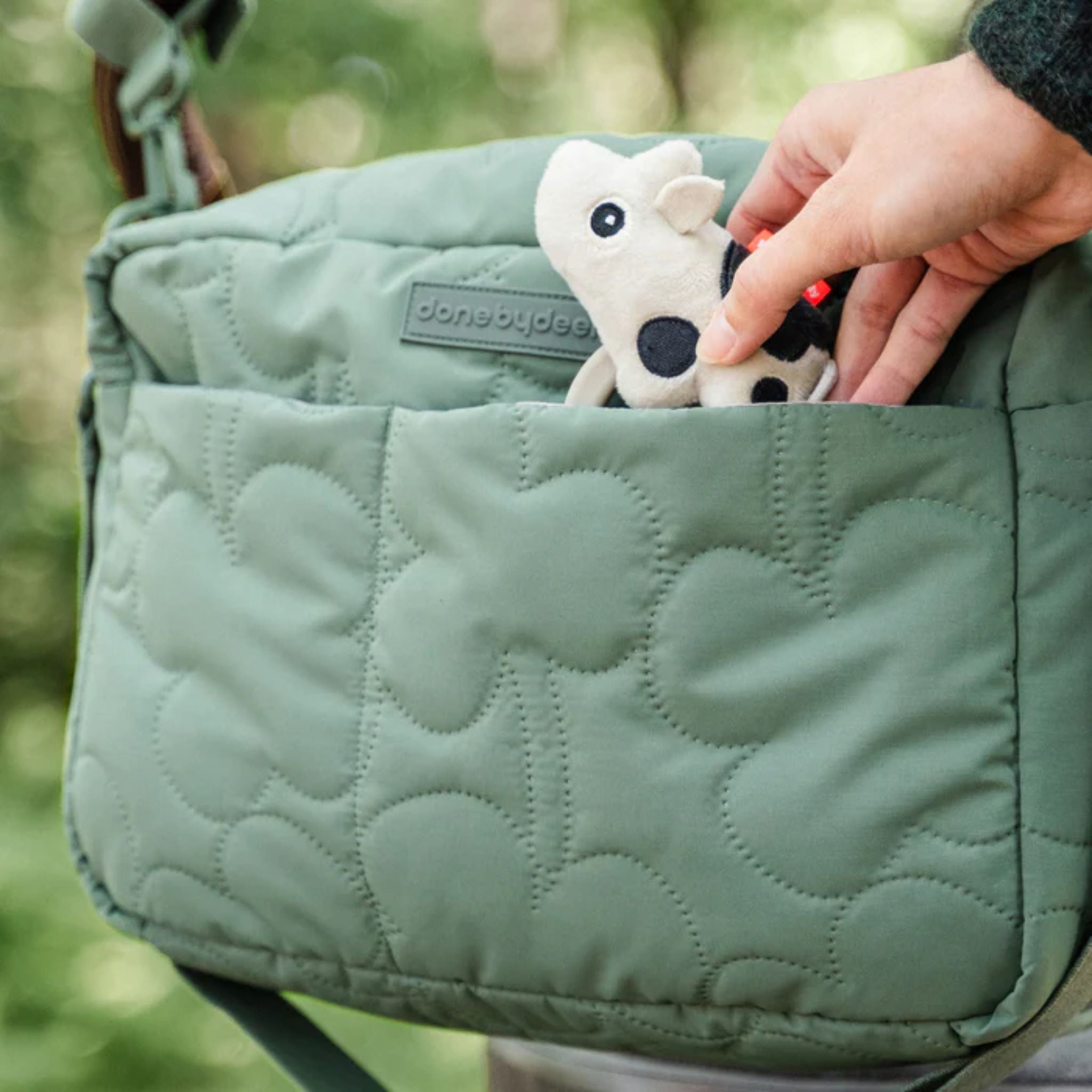 DonebyDeer Quilted Stroller Bag