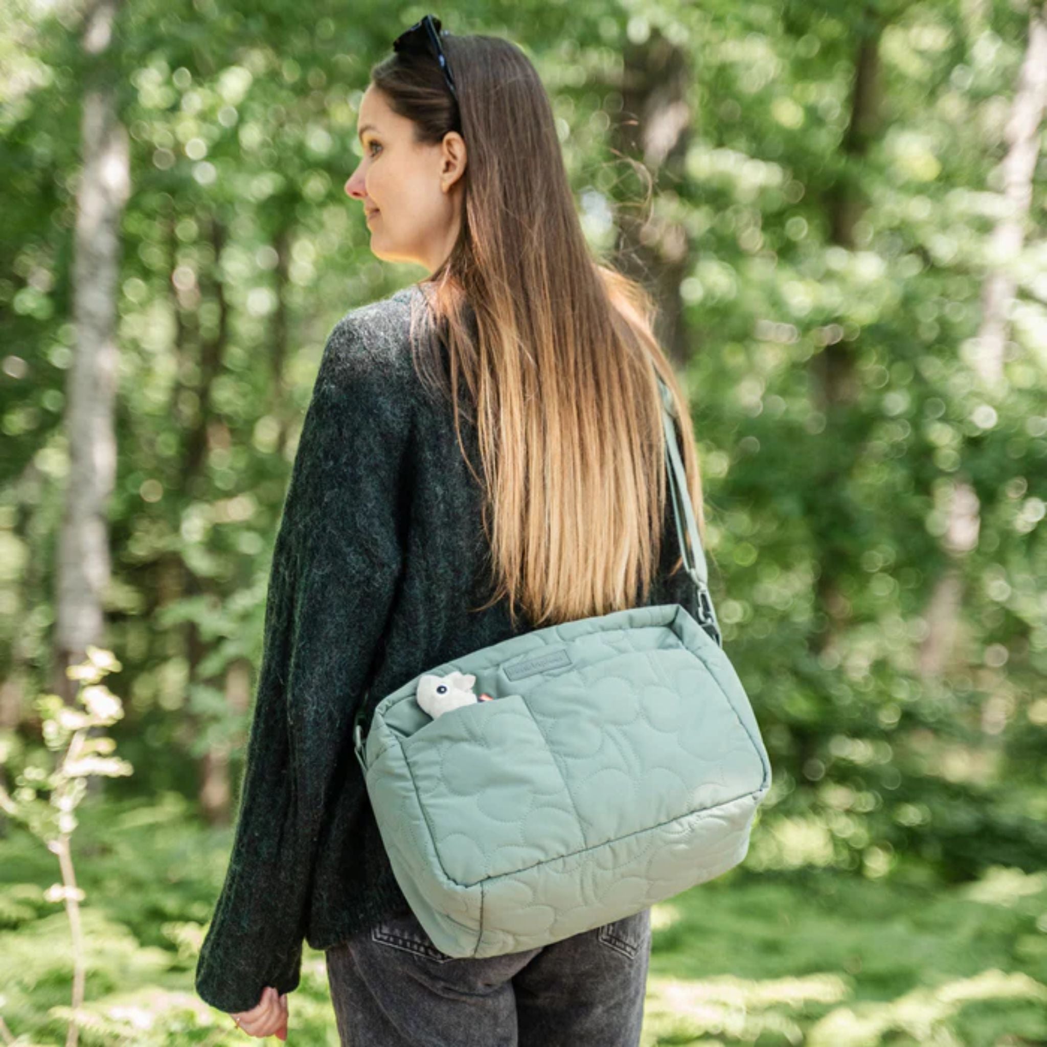 DonebyDeer Quilted Stroller Bag