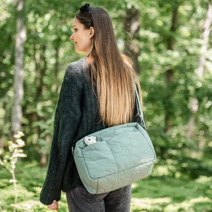 DonebyDeer Quilted Stroller Bag