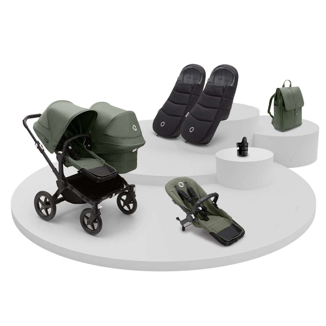 Bugaboo Donkey 5 Duo Complete Stroller Bundle