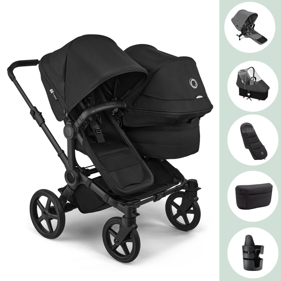 Bugaboo Donkey 6 Double Essential Stroller Bundle