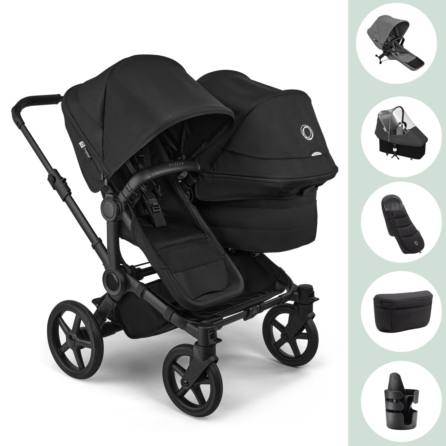 Bugaboo Donkey 6 Double Essential Stroller Bundle