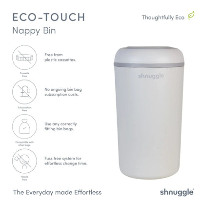 Shnuggle Eco-Touch Nappy Bin