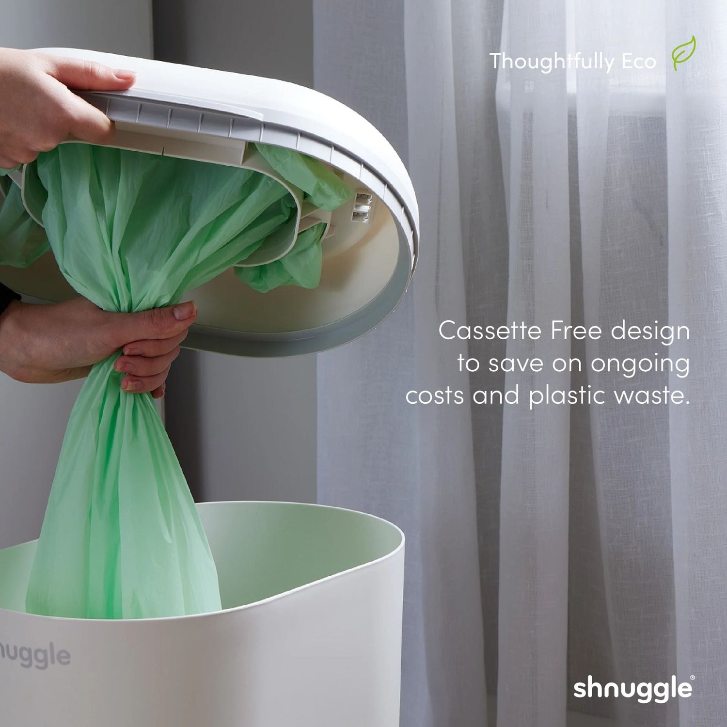 Shnuggle Eco-Touch Nappy Bin