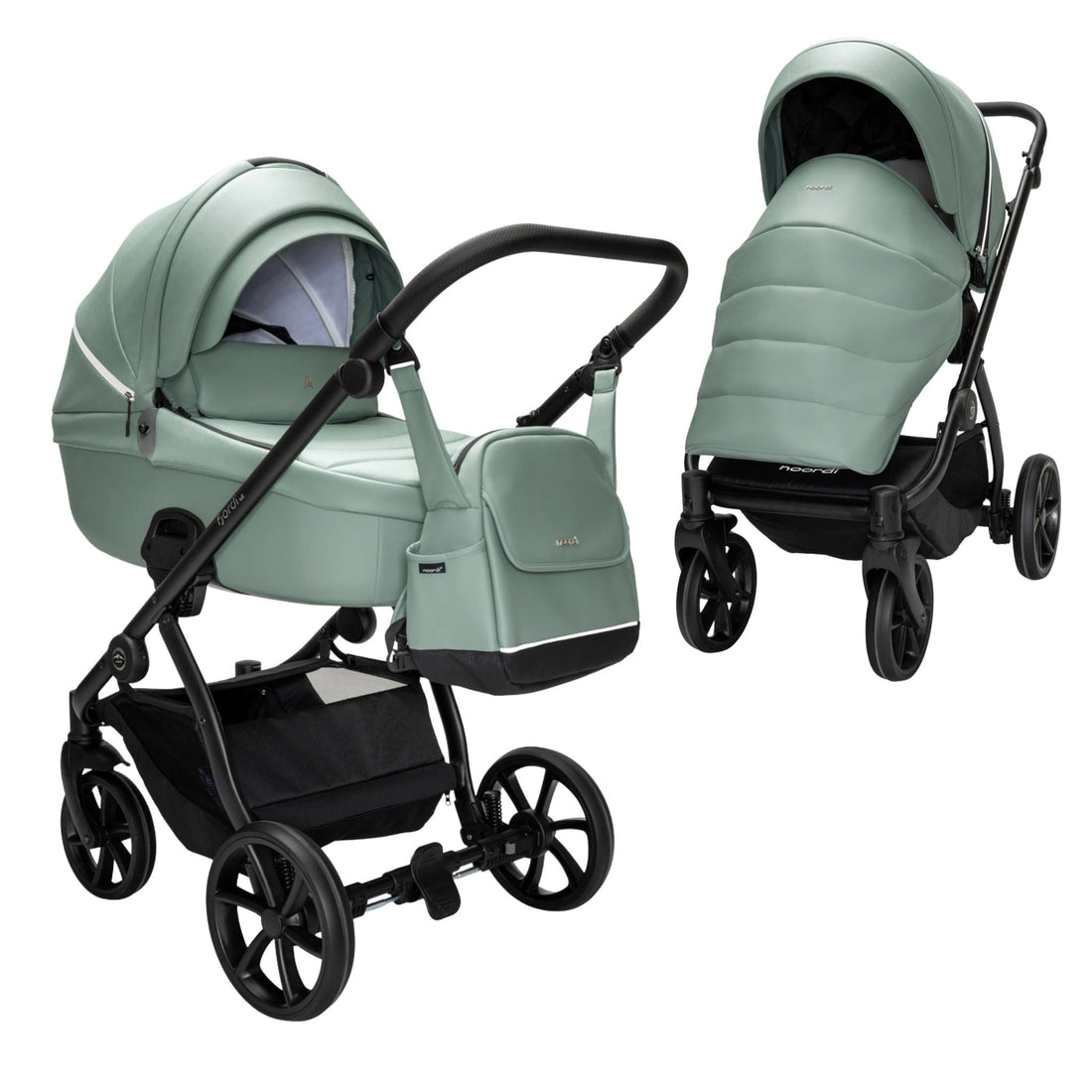 Noordi Fjordi V2 Leather - 2in1 Travel System