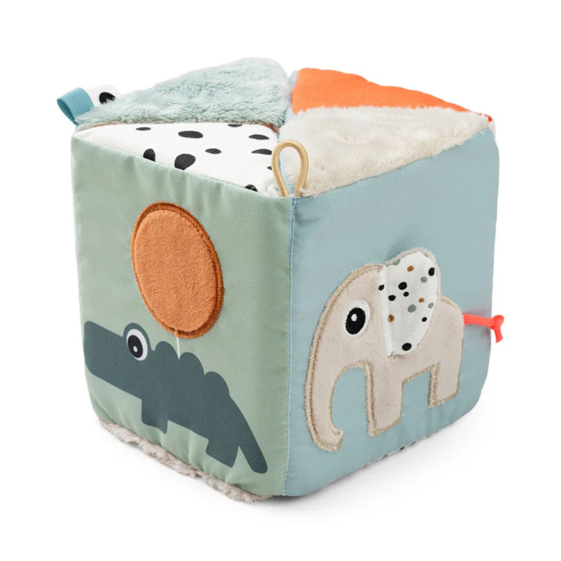 DonebyDeer Fold-Out Sensory Cube Deer Friends