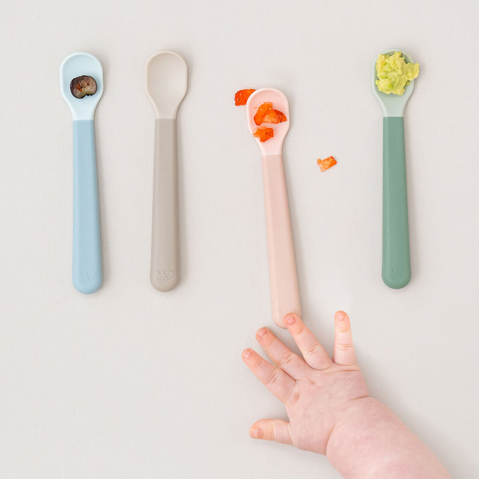 Donebydeer Foodie Easy Grip Baby Spoon 3 Pack