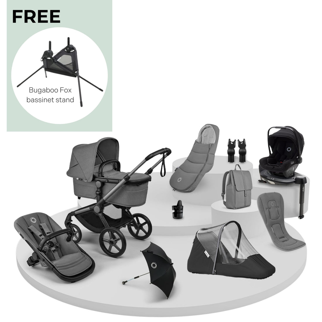 Bugaboo Fox 5 Renew Ultimate Newborn Bundle