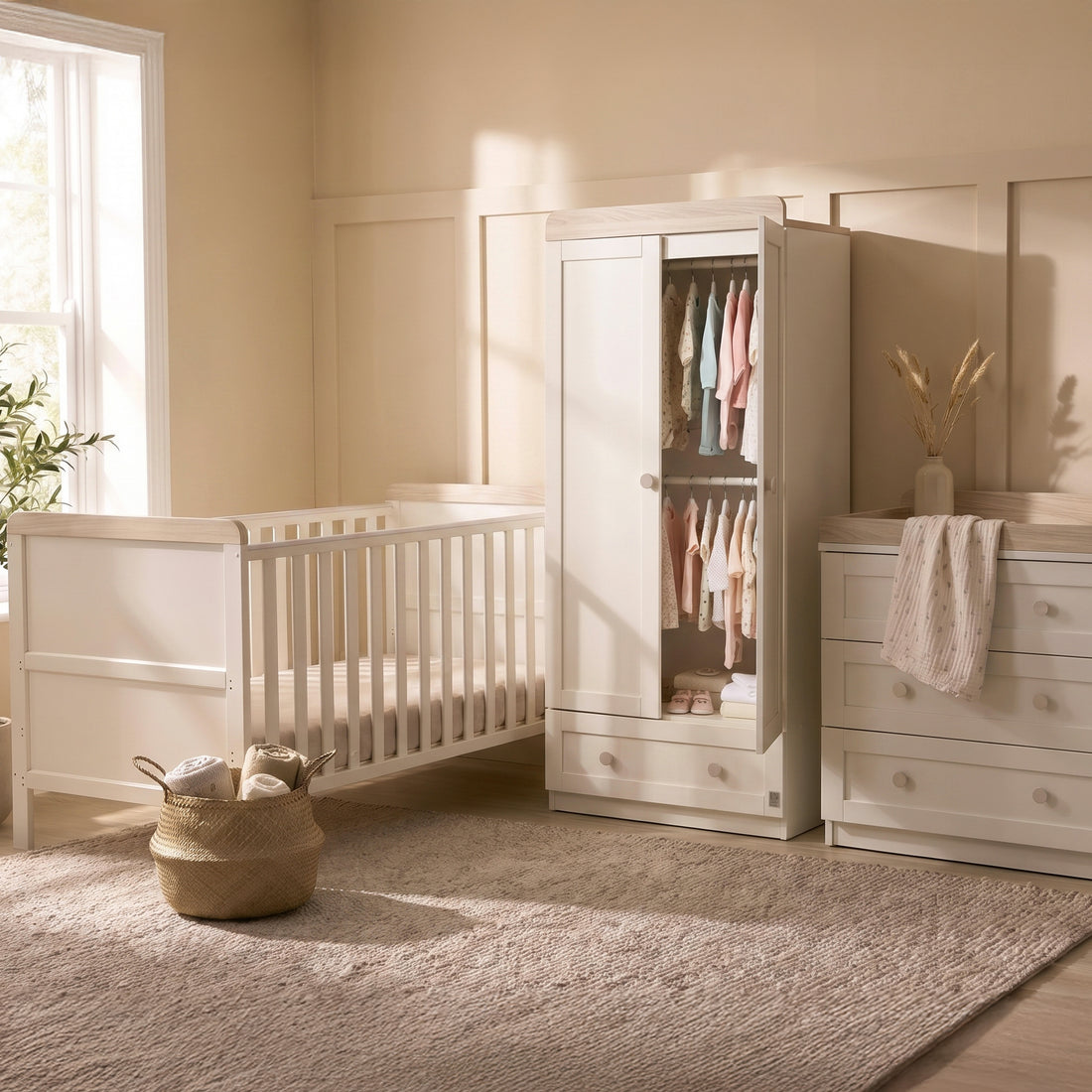 Baby Elegance Haddington Nursery Furniture Set Bundle