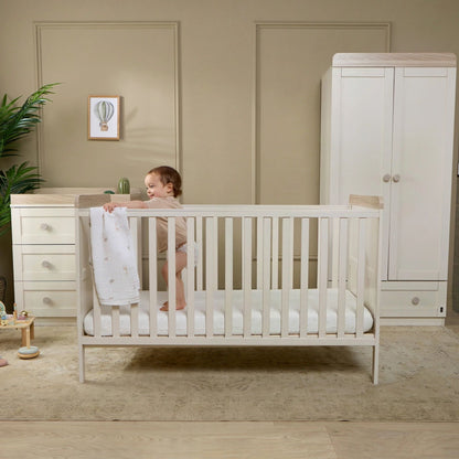 Baby Elegance Haddington Cot Bed, Chest of Drawers &amp; Wardrobe Bundle
