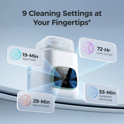 Momcozy KleanPal Pro Baby Bottle Washer and Sterilizer