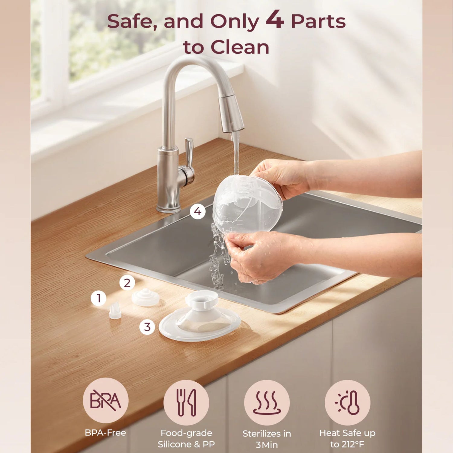 Momcozy All-in-one M5 Double Wearable Breast Pump