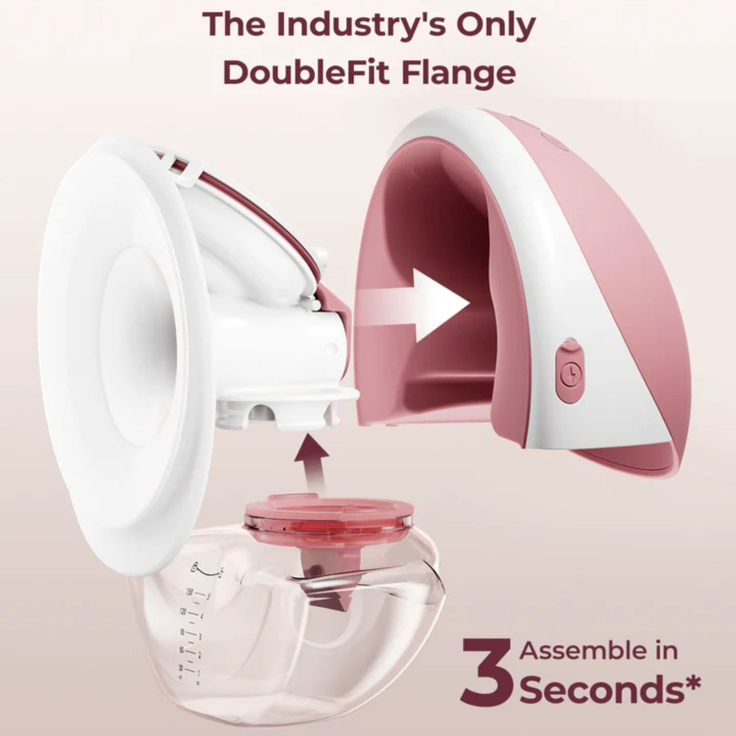 MOMCOZY M9 Mobile Flow Single Breast Pump - App Enabled