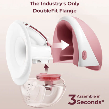 MOMCOZY M9 Mobile Flow Single Breast Pump - App Enabled