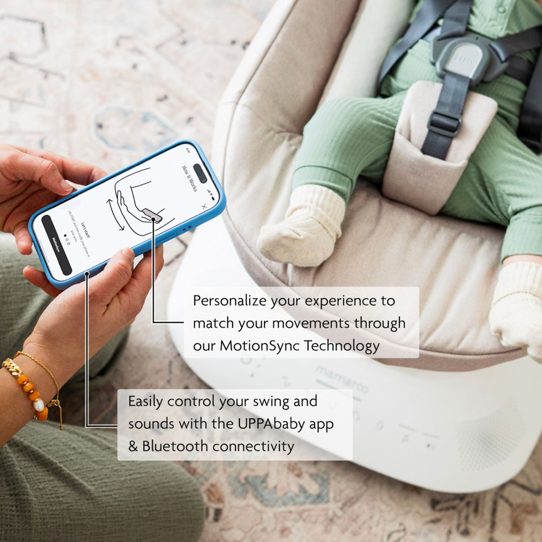 UPPAbaby Mamaroo Smart Swing