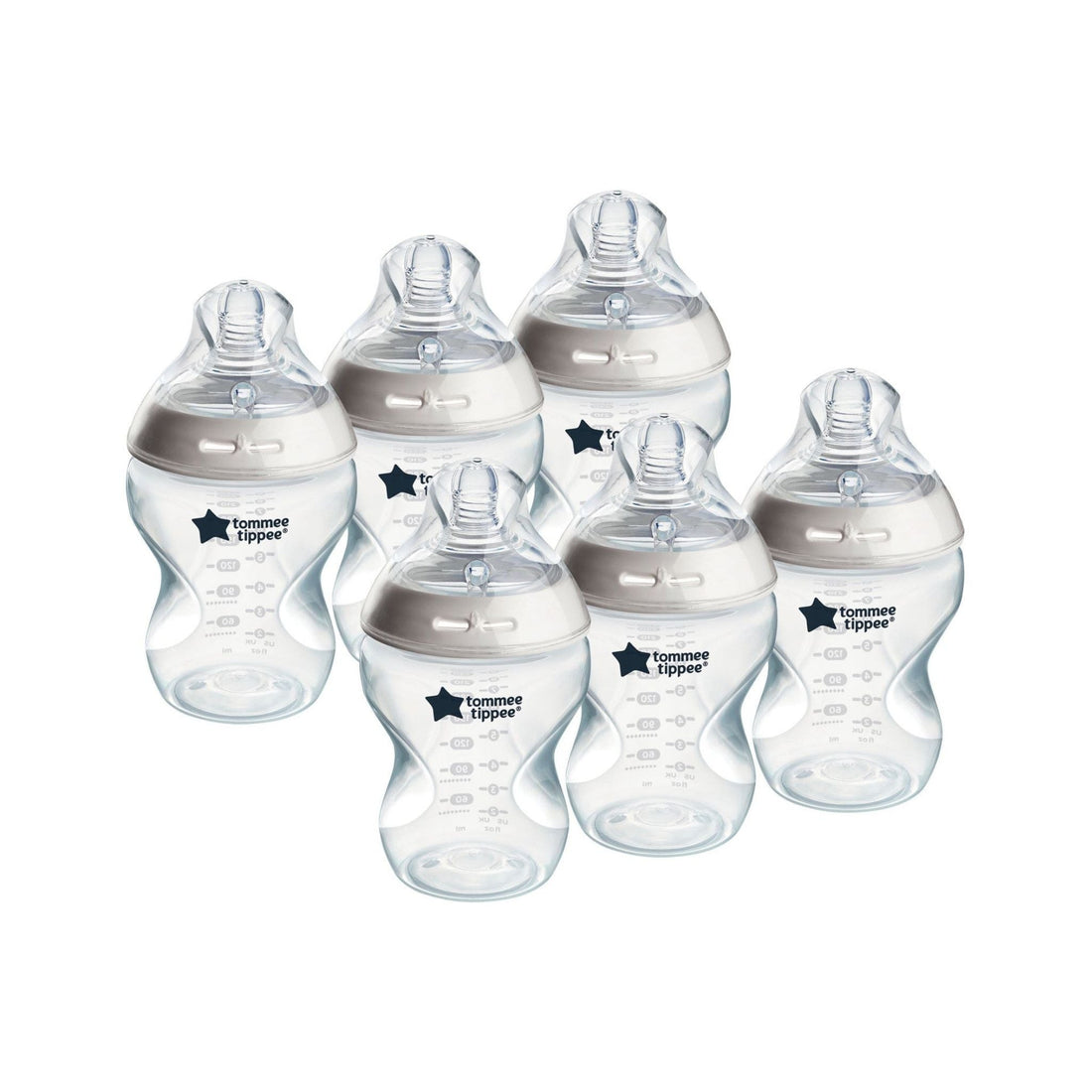 Tommee Tippee Newborn Starter 6 x 260ml Bottles