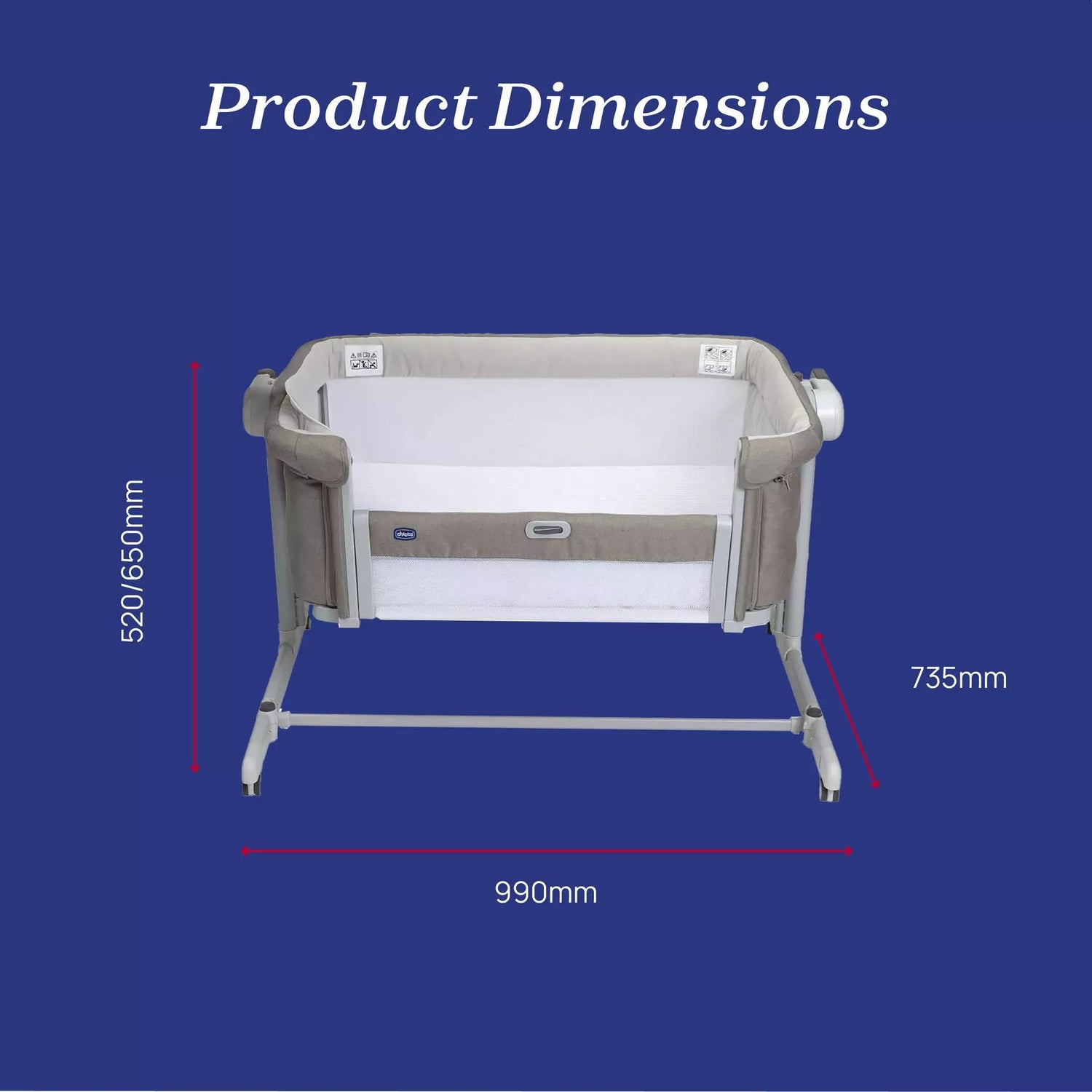 Chicco Next2Me Magic Evo Bedside Crib