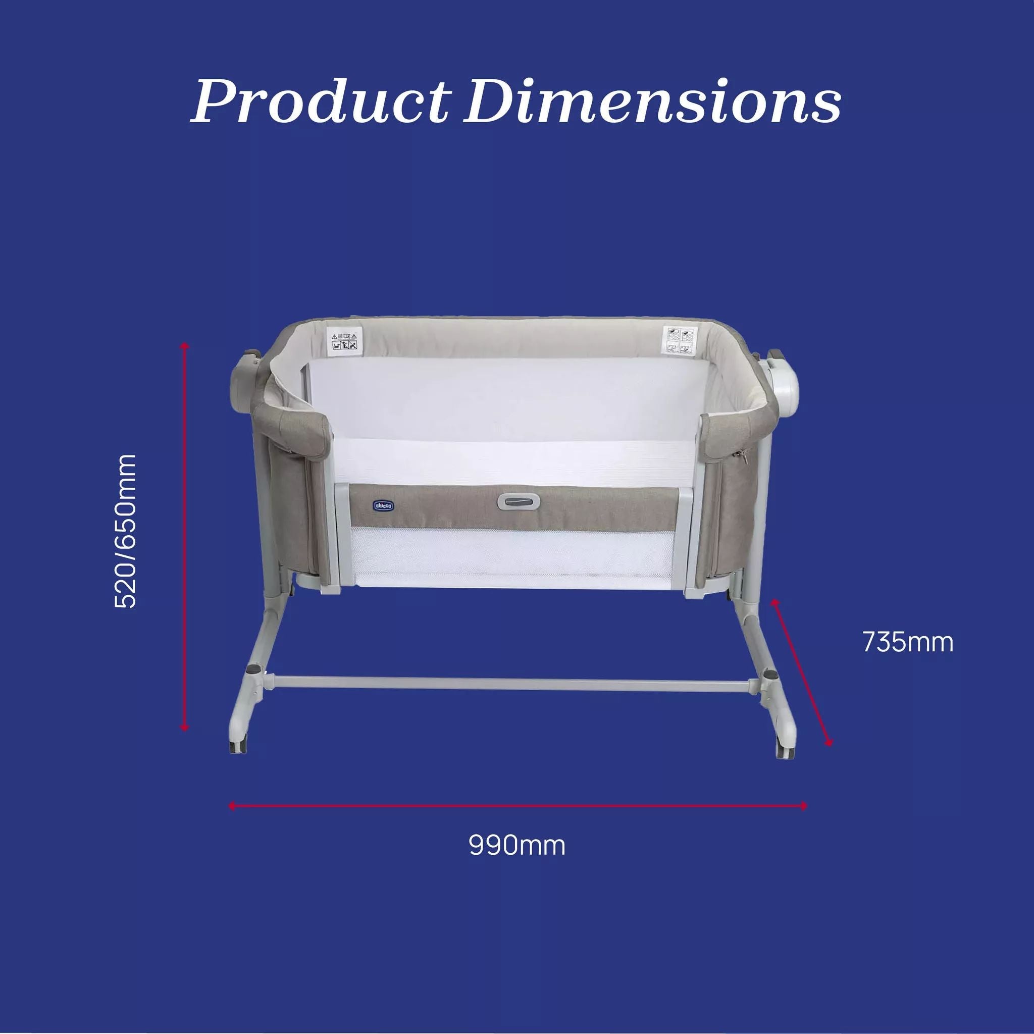 Chicco Next2Me Magic Evo Bedside Crib