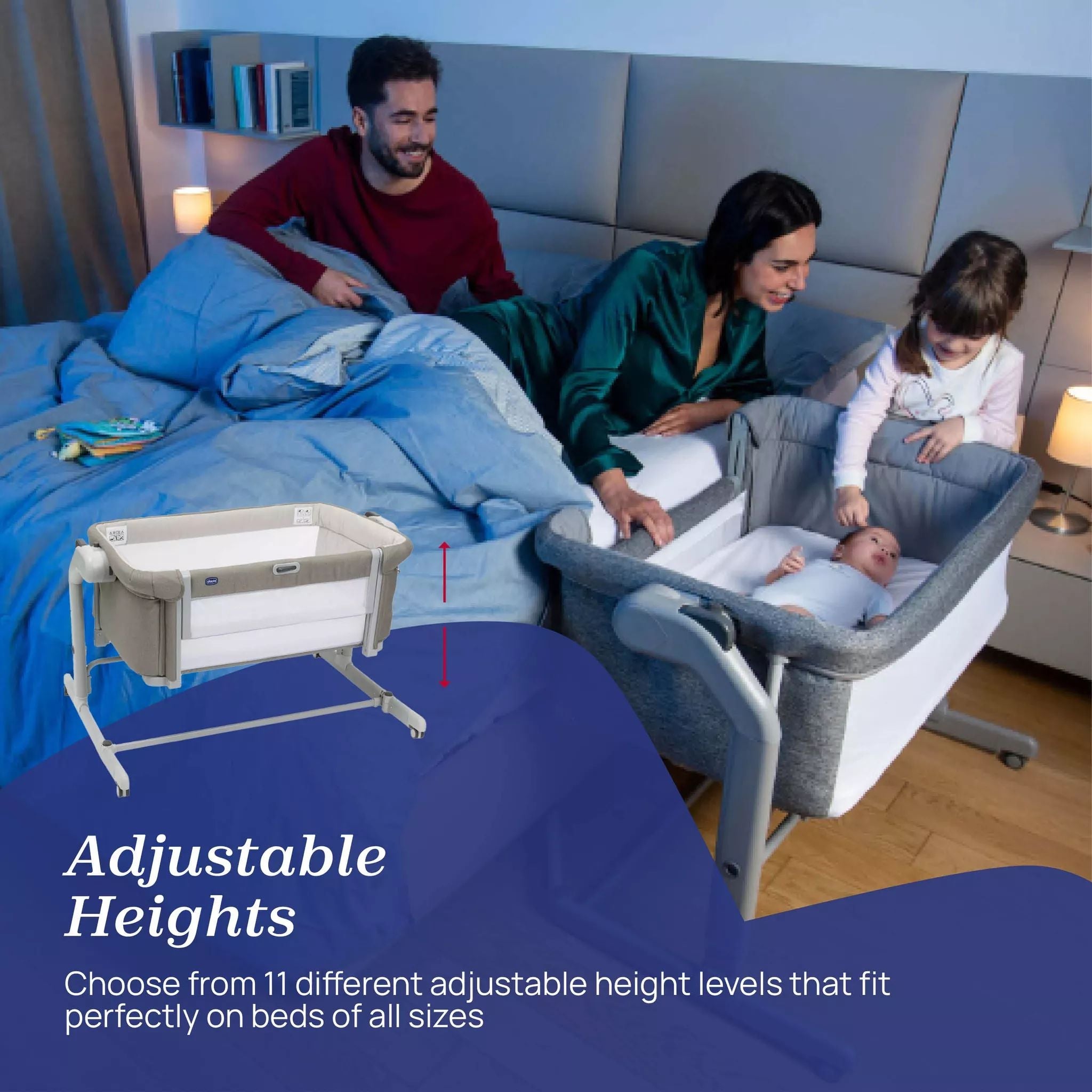 Chicco Next2Me Magic Evo Bedside Crib