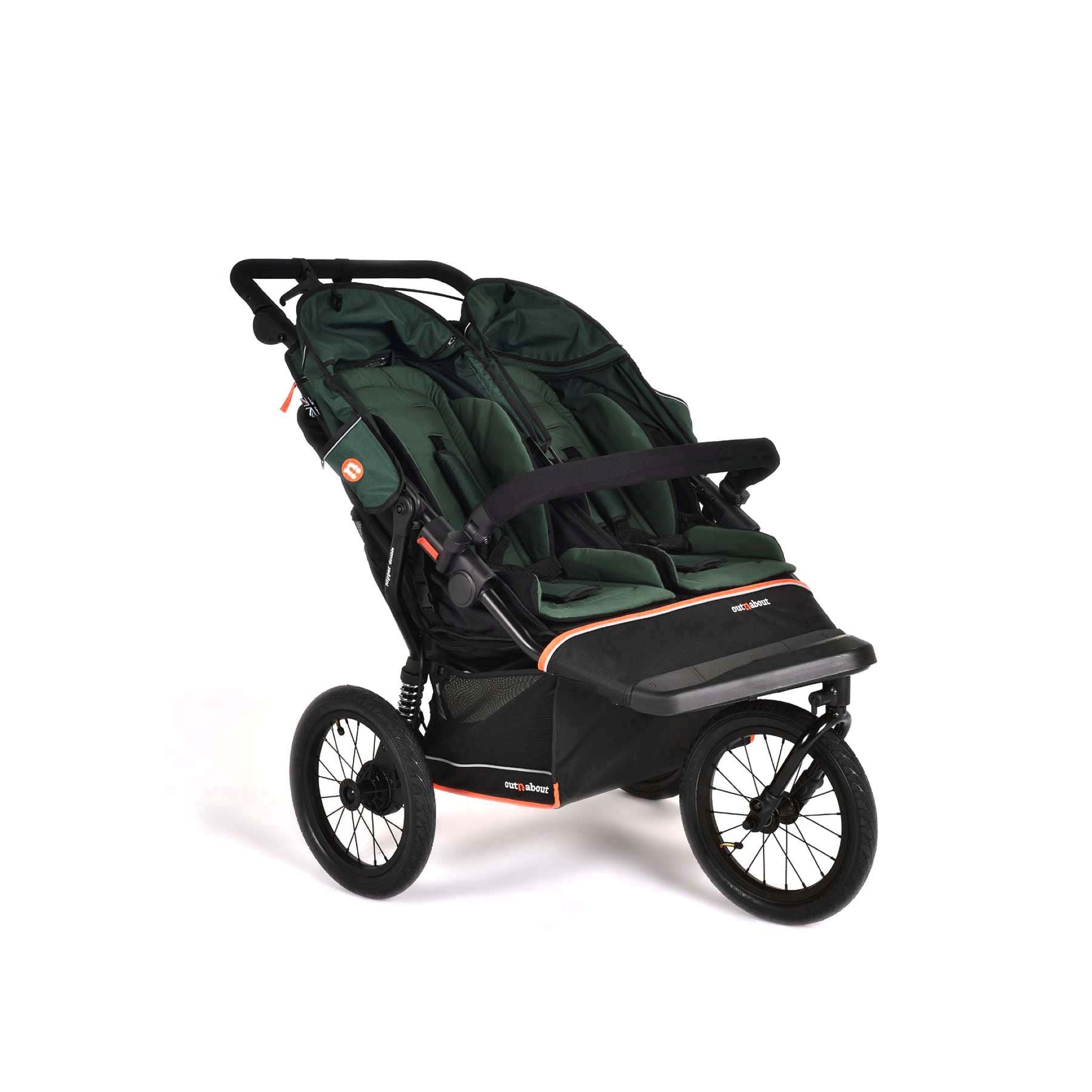 OutnAbout Nipper Double V6 Plus Pushchair