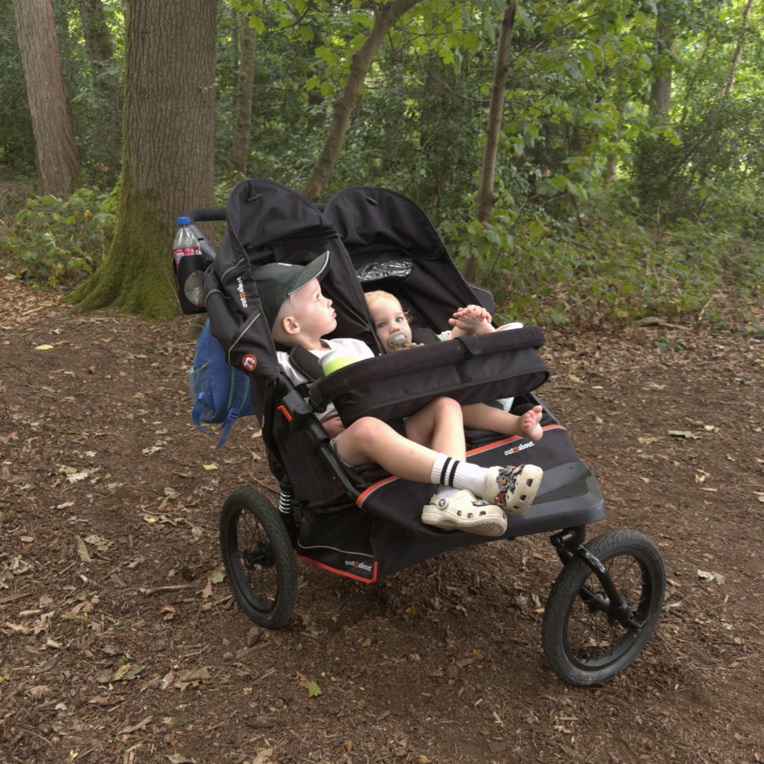 OutnAbout Nipper Double V6 Plus Pushchair