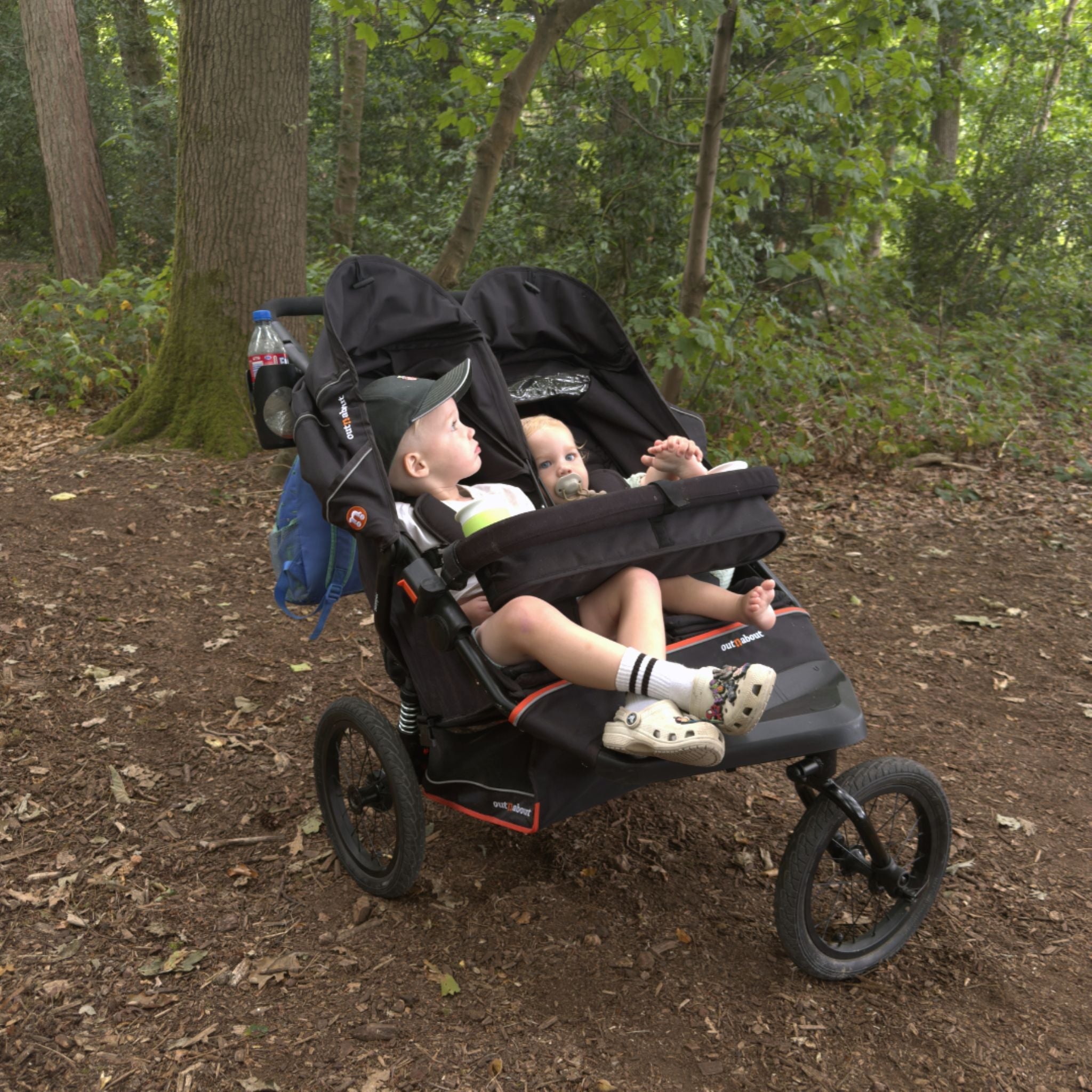 OutnAbout Nipper Double V6 Plus Pushchair