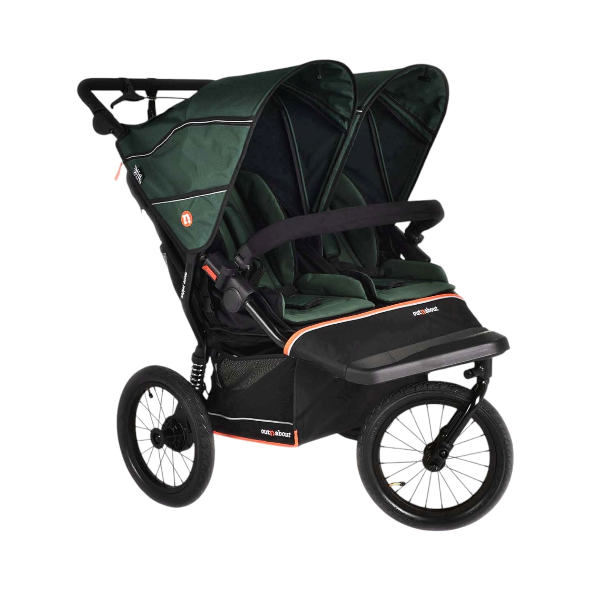 OutnAbout Nipper Double V6 Plus Pushchair