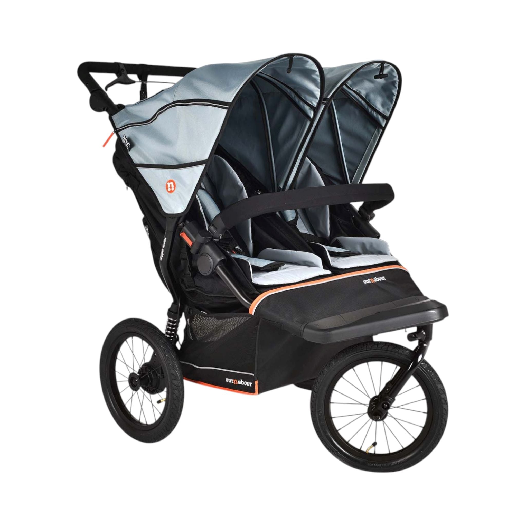 OutnAbout Nipper Double V6 Plus Pushchair