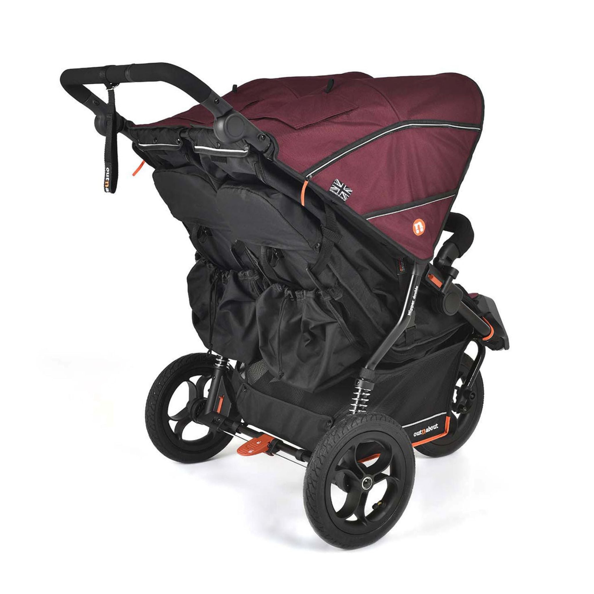 OutnAbout Nipper Double V6 Pushchair