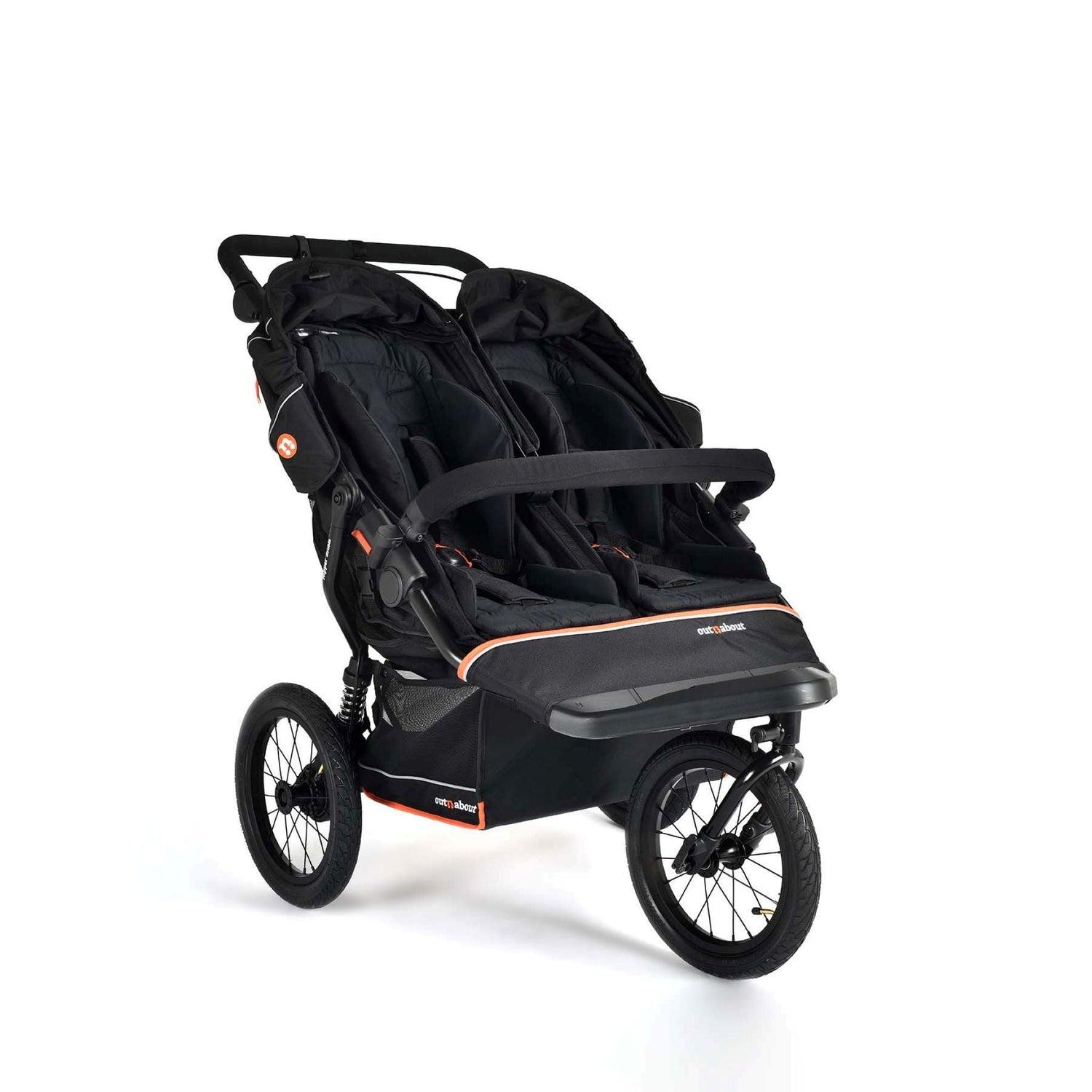 OutnAbout Nipper Double V6 Plus Pushchair
