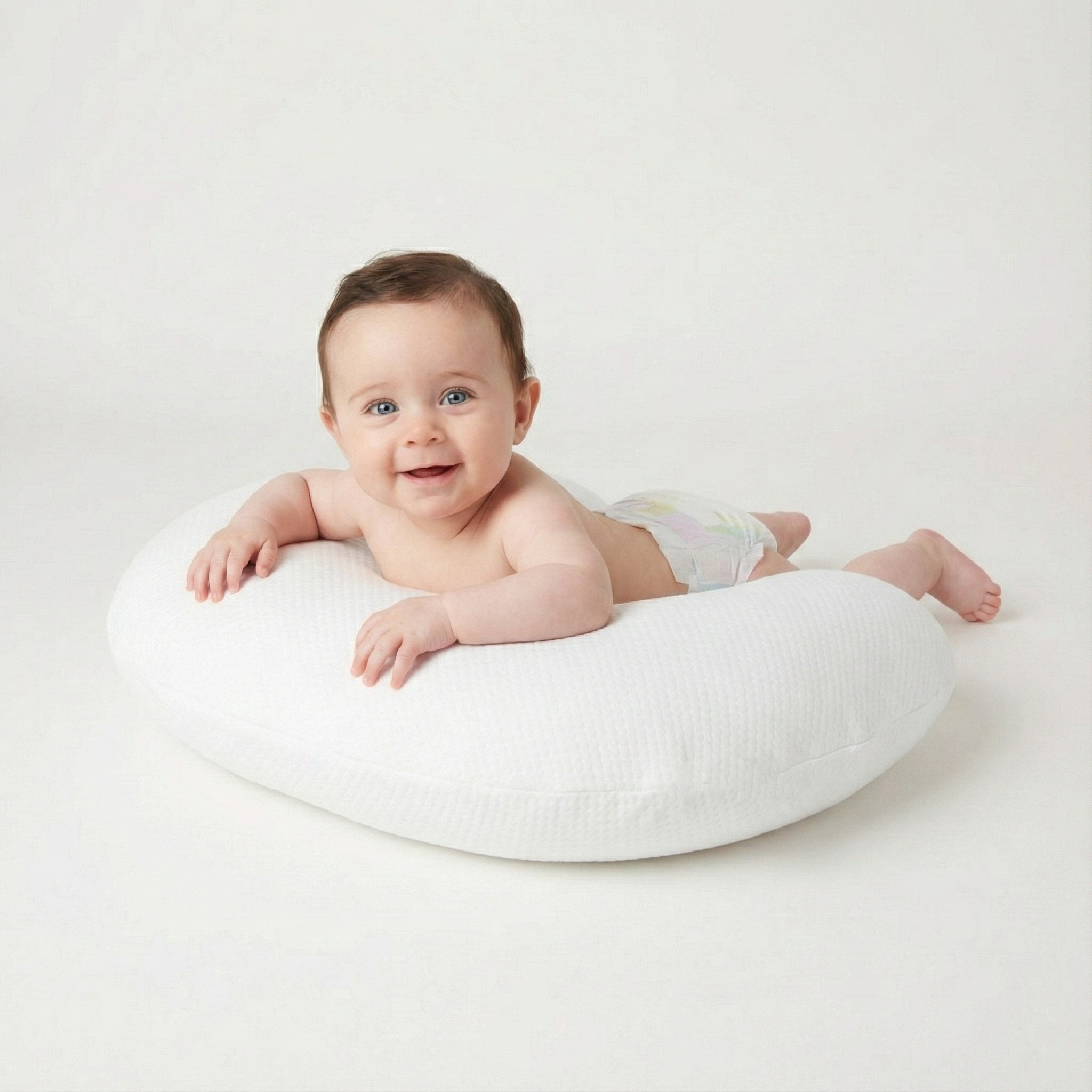 Baby Elegance Nursing Pillow - White
